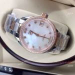 Copy Tag Heuer Link Lady Watch Two Tone Rose Gold